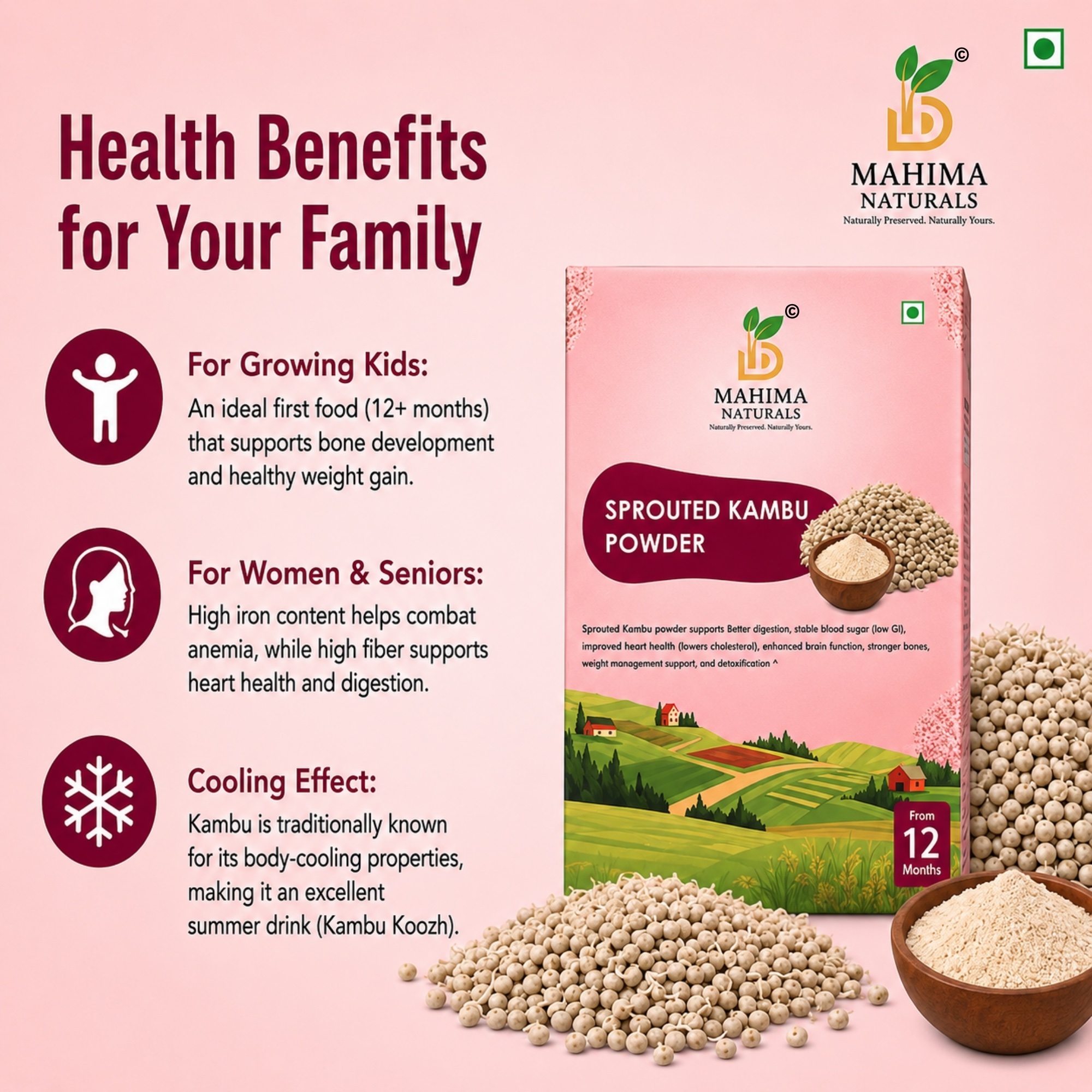 Sprouted Kambu Powder - Image 4
