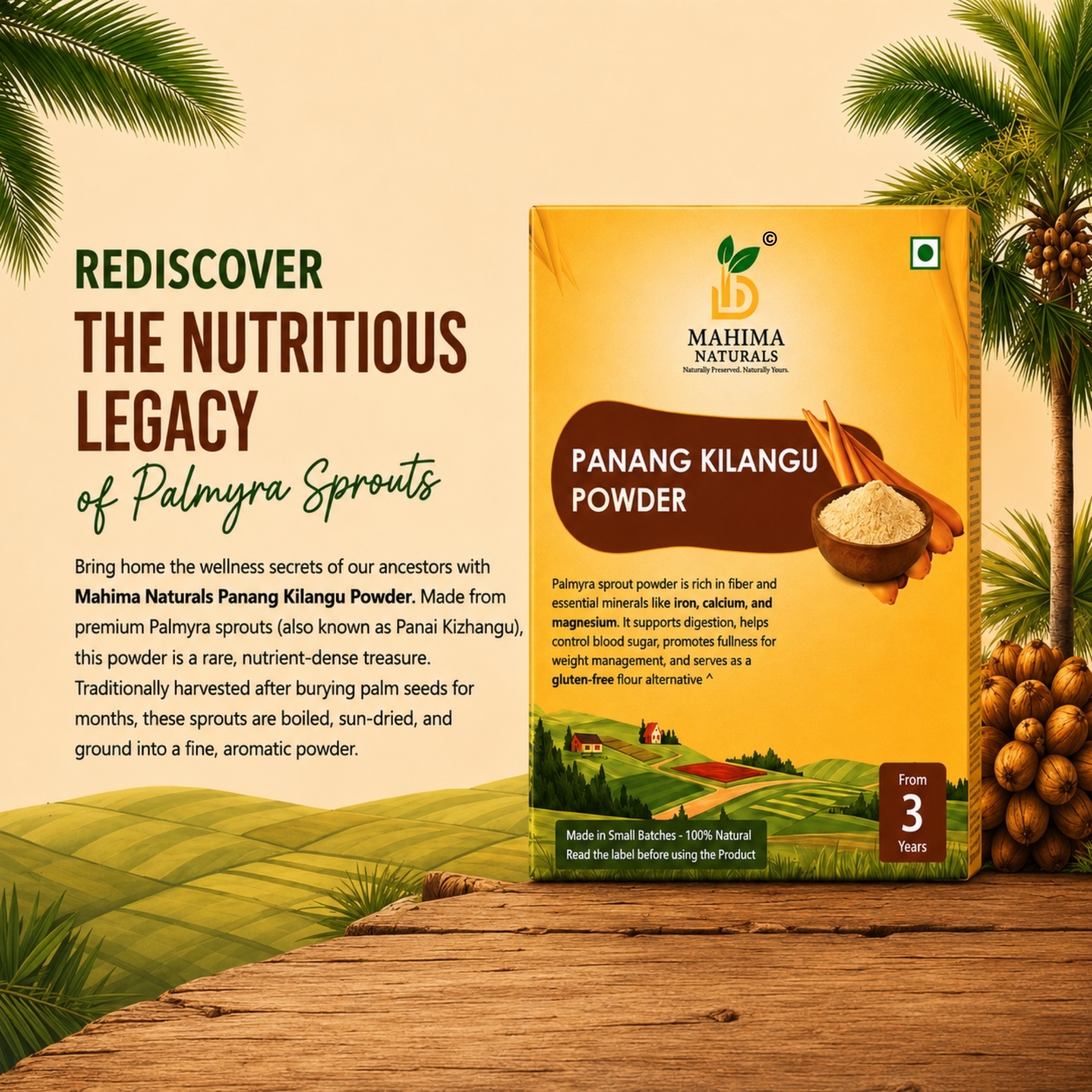 Palmyra Sprout Powder - Image 2